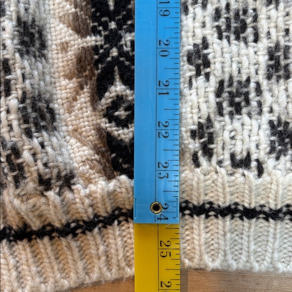 Vintage Inkas World Wool Black, Brown and Cream Crewneck Sweater - Picture 8 of 8